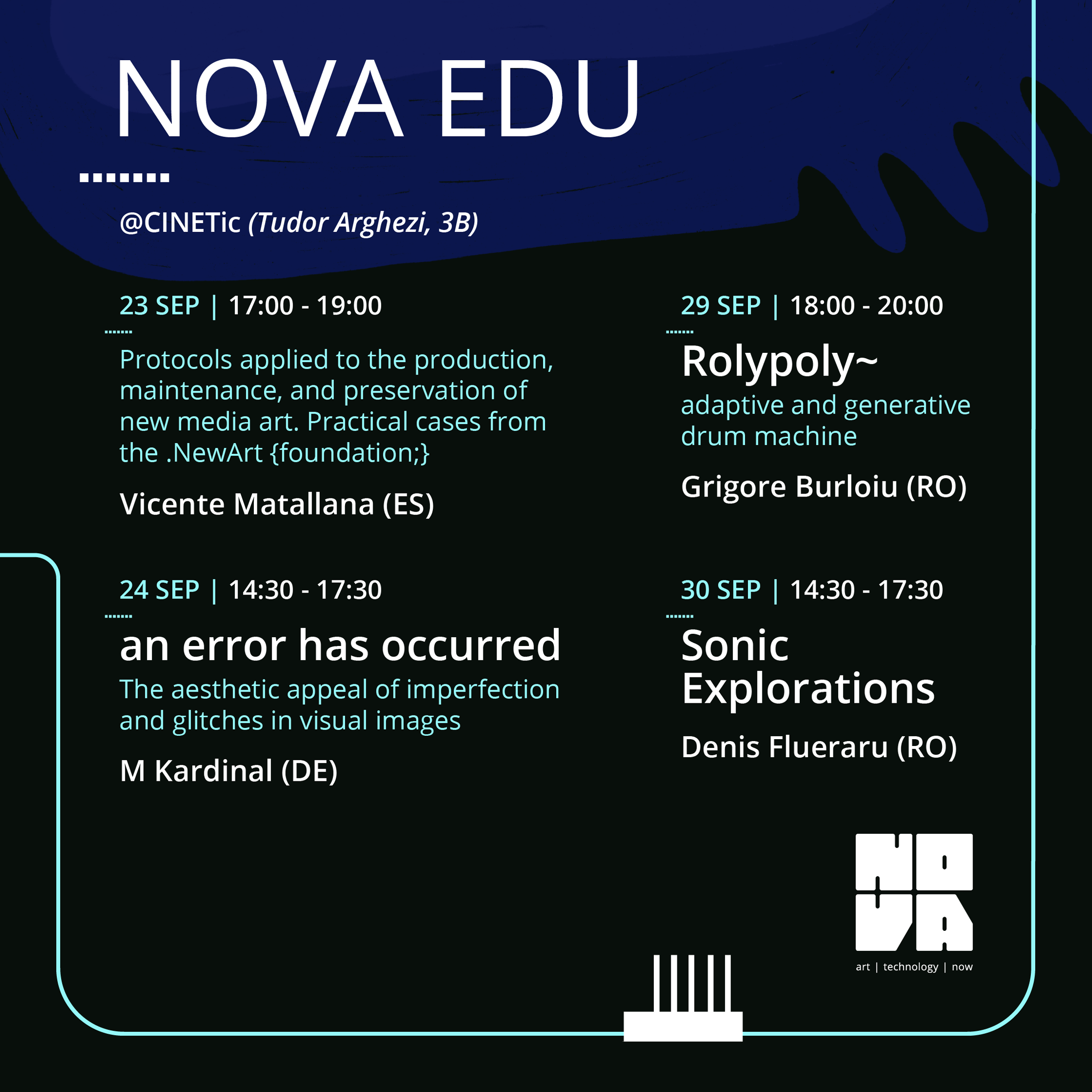 NOVA Talks: despre legătura dintre corp, mișcare, artă și omul cibernetic la ediția #4 NOVA Festival