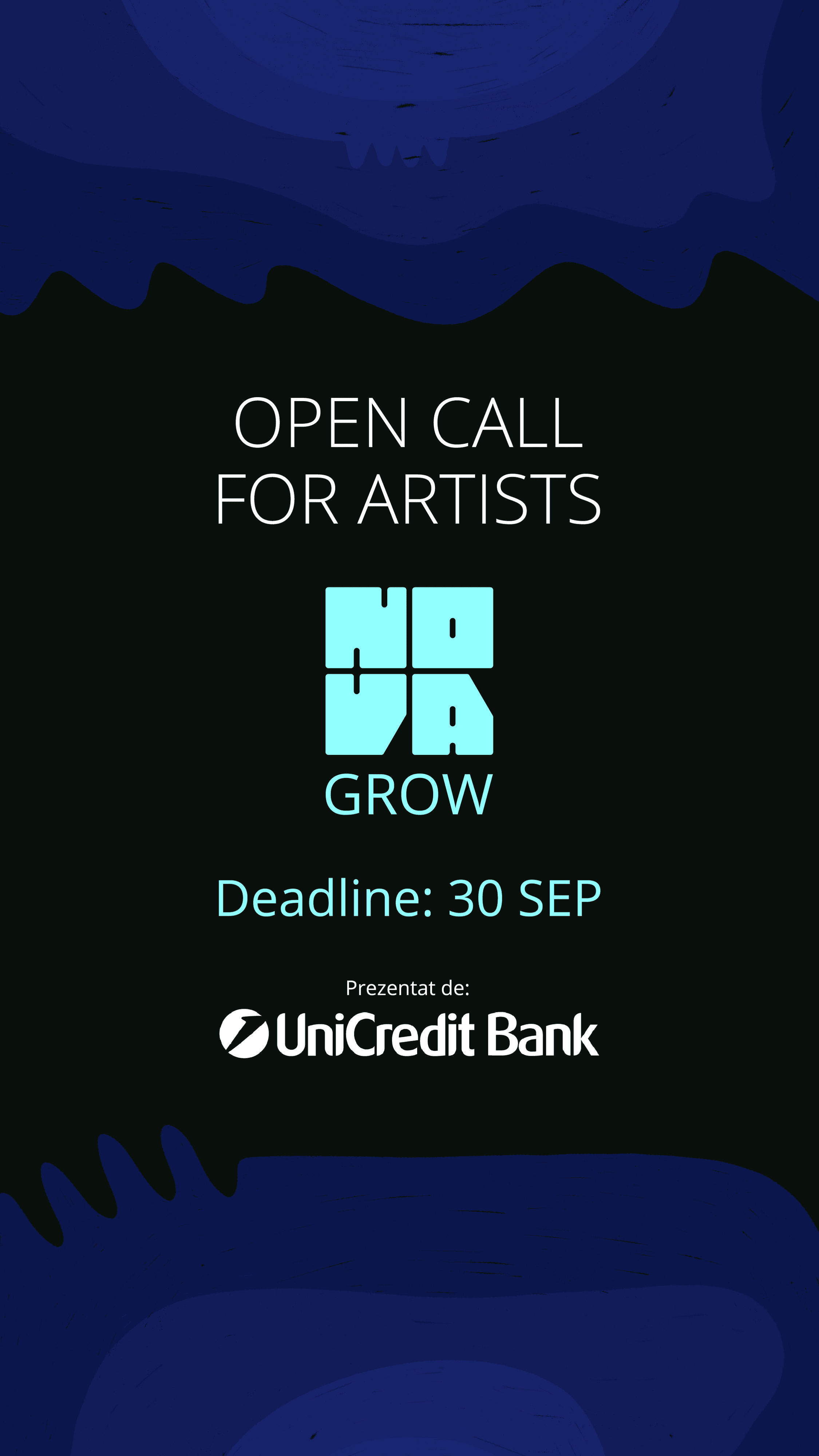 NOVA GROW, programul de dezvoltare artistică inițiat de NOVA Festival și susținut de UniCredit Bank, deschide call-ul de înscrieri