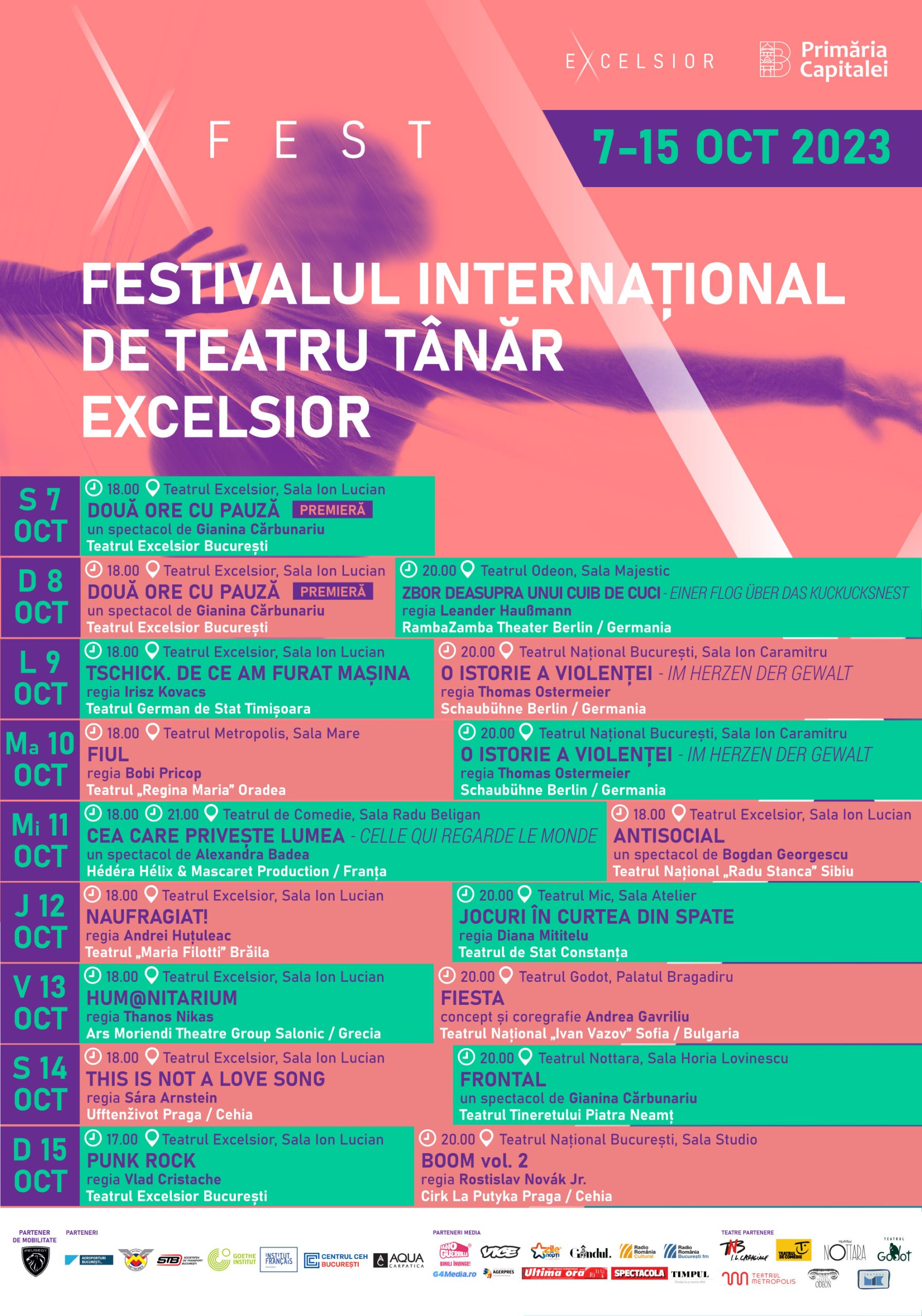 X-FEST 2023. Energic. Tânăr. Creativ.