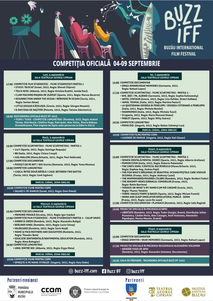 Competiția BUZZ IFF din cadrul&nbsp;Buzău International Arts Festival a &icirc;nceput