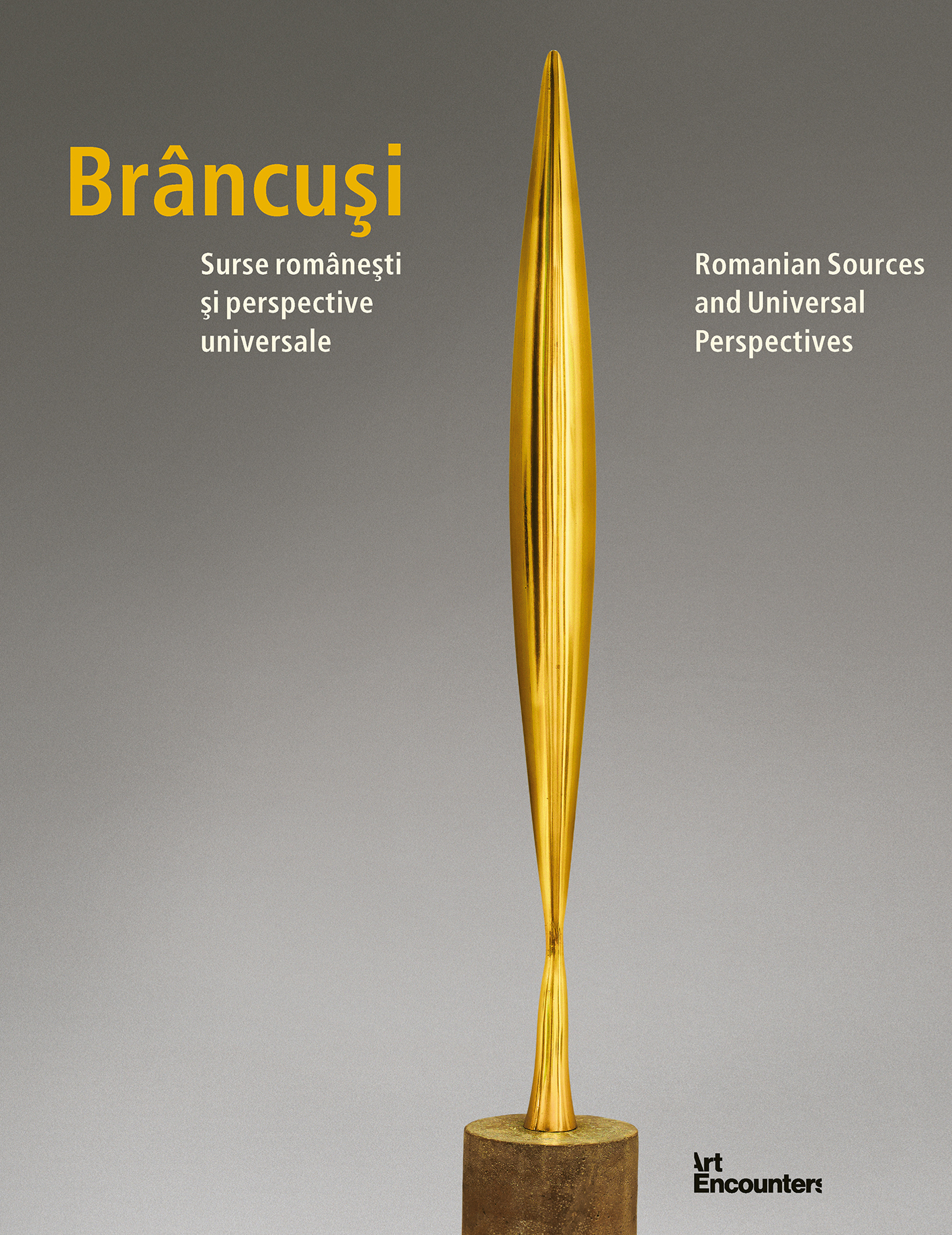 Catalogul care &icirc;nsoțește expoziția &bdquo;Br&acirc;ncuși: surse și perspective universale&rdquo; poate fi comandat