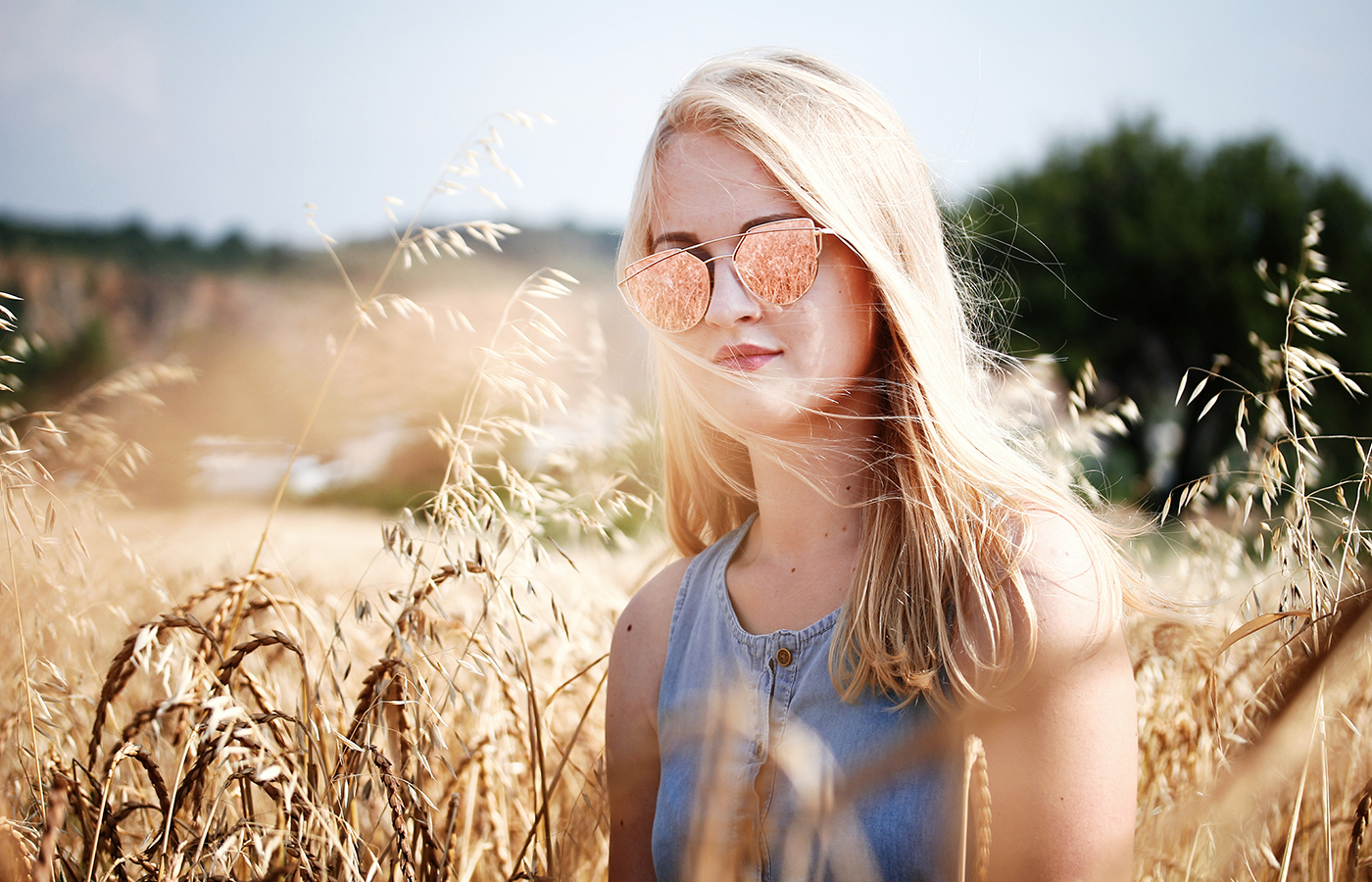 ingrijirea parului blond