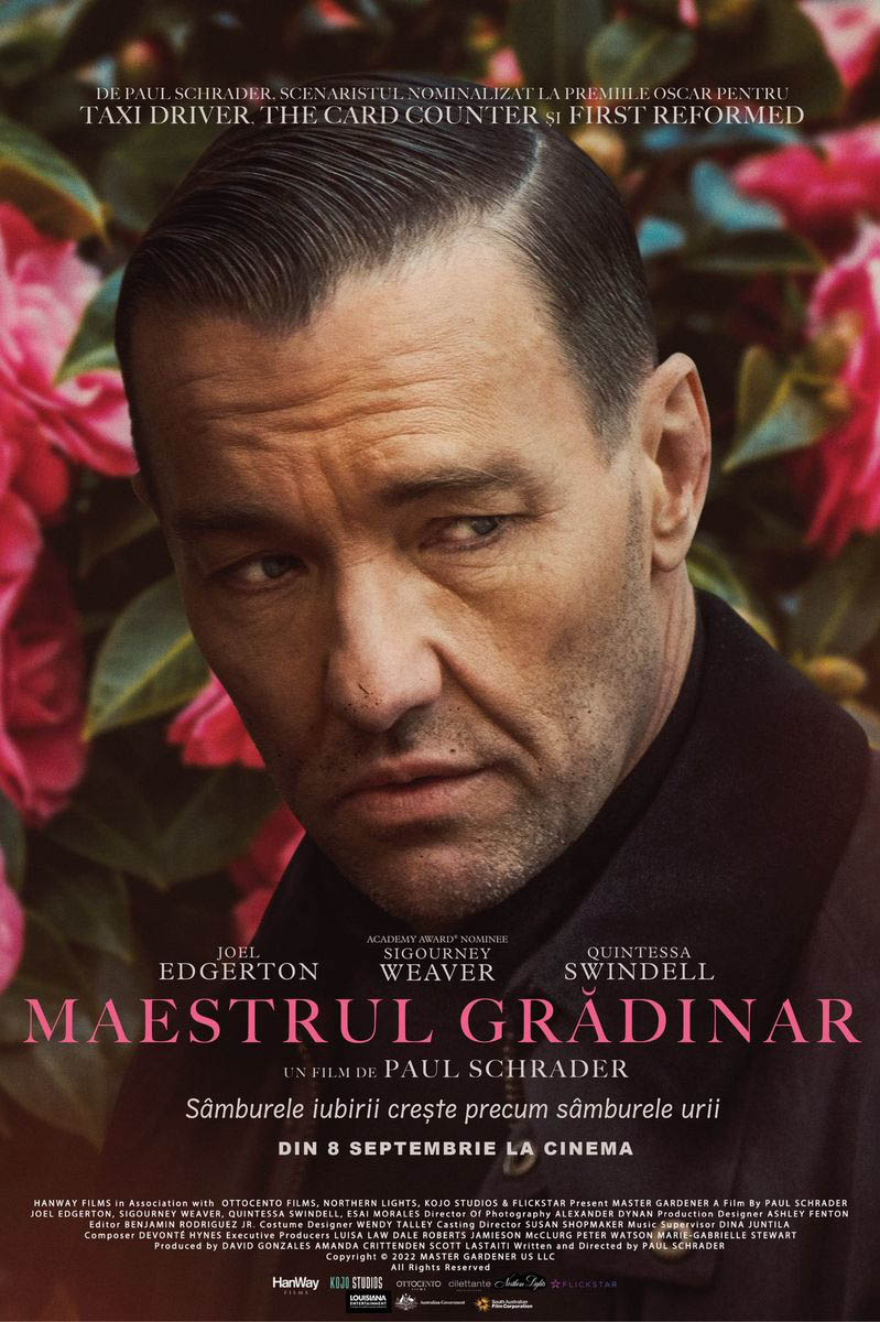 Din 8 septembrie la cinema: MASTER GARDENER de Paul Schrader