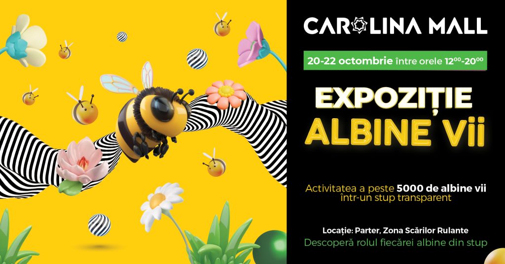 Expoziție de Albine Vii