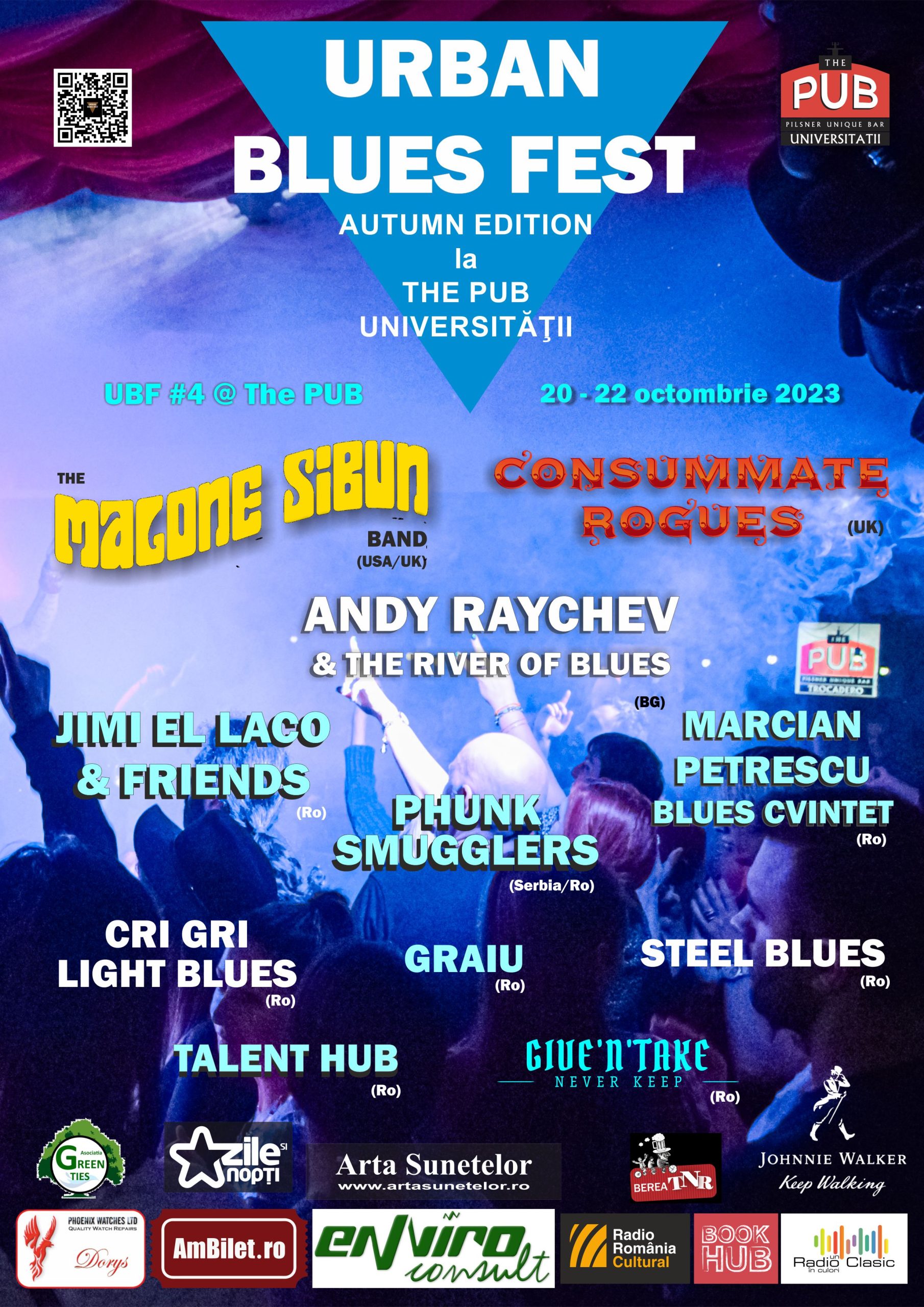 The Pub Music Marketplace #4 va avea loc în cadrul Urban Blues Fest IV, pe 21 octombrie