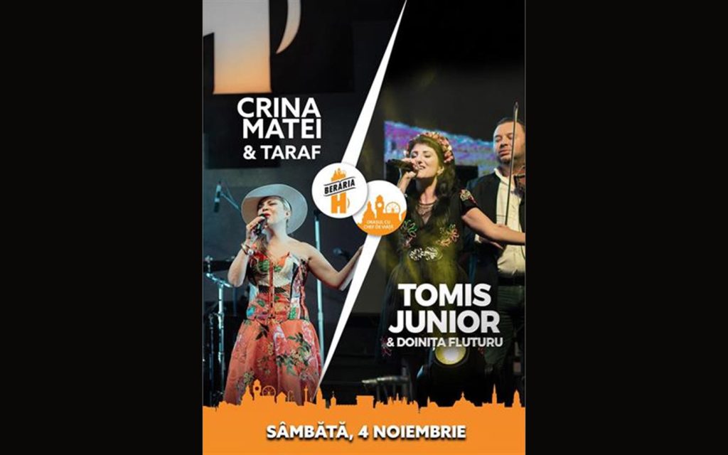 Dublu Show: Crina Matei & Taraf // Tomis Junior & Doinița Fluturu