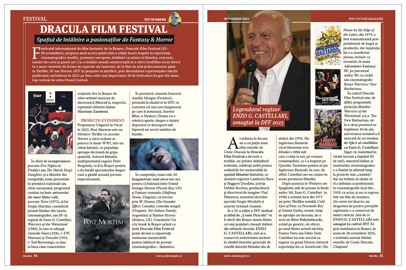 ZILE SI NOPTI OCTOMBRIE