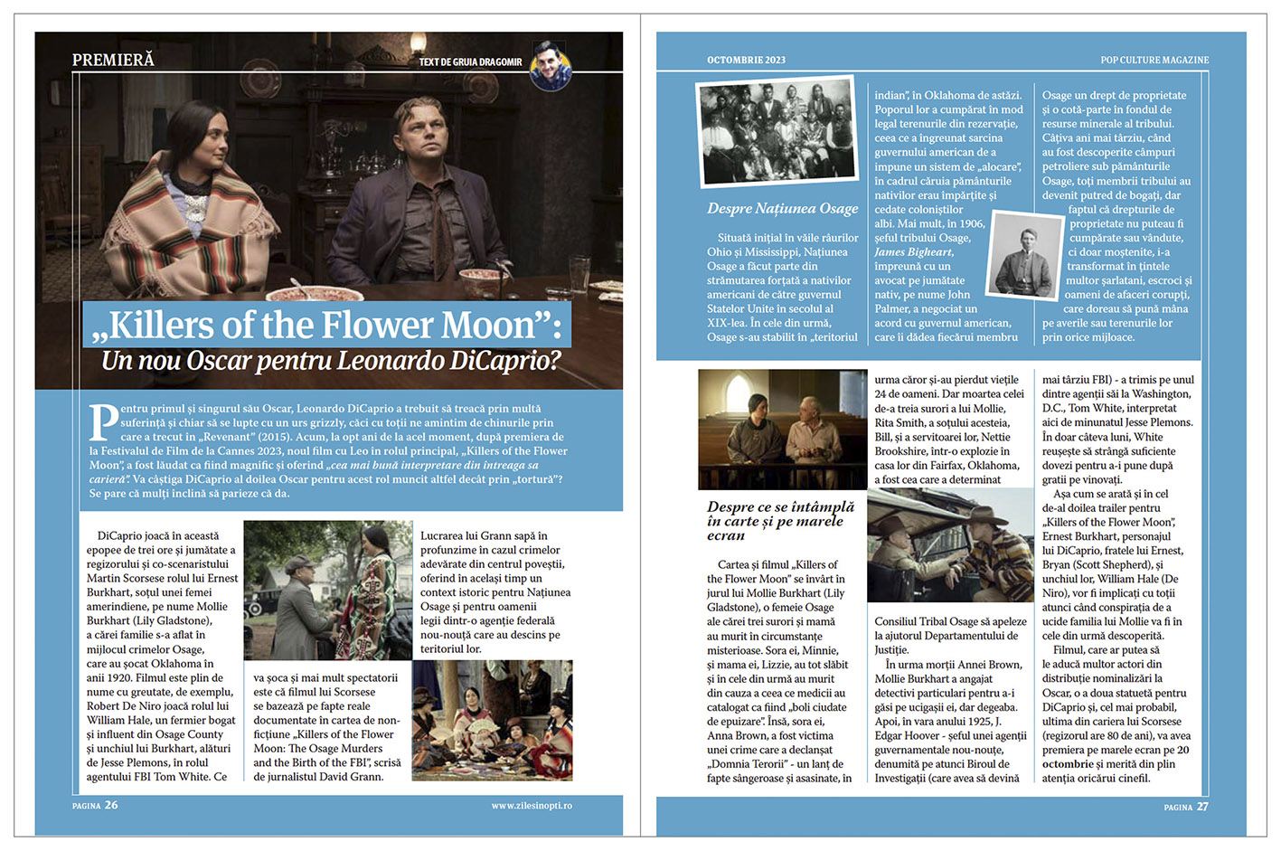 ZILE SI NOPTI OCTOMBRIE