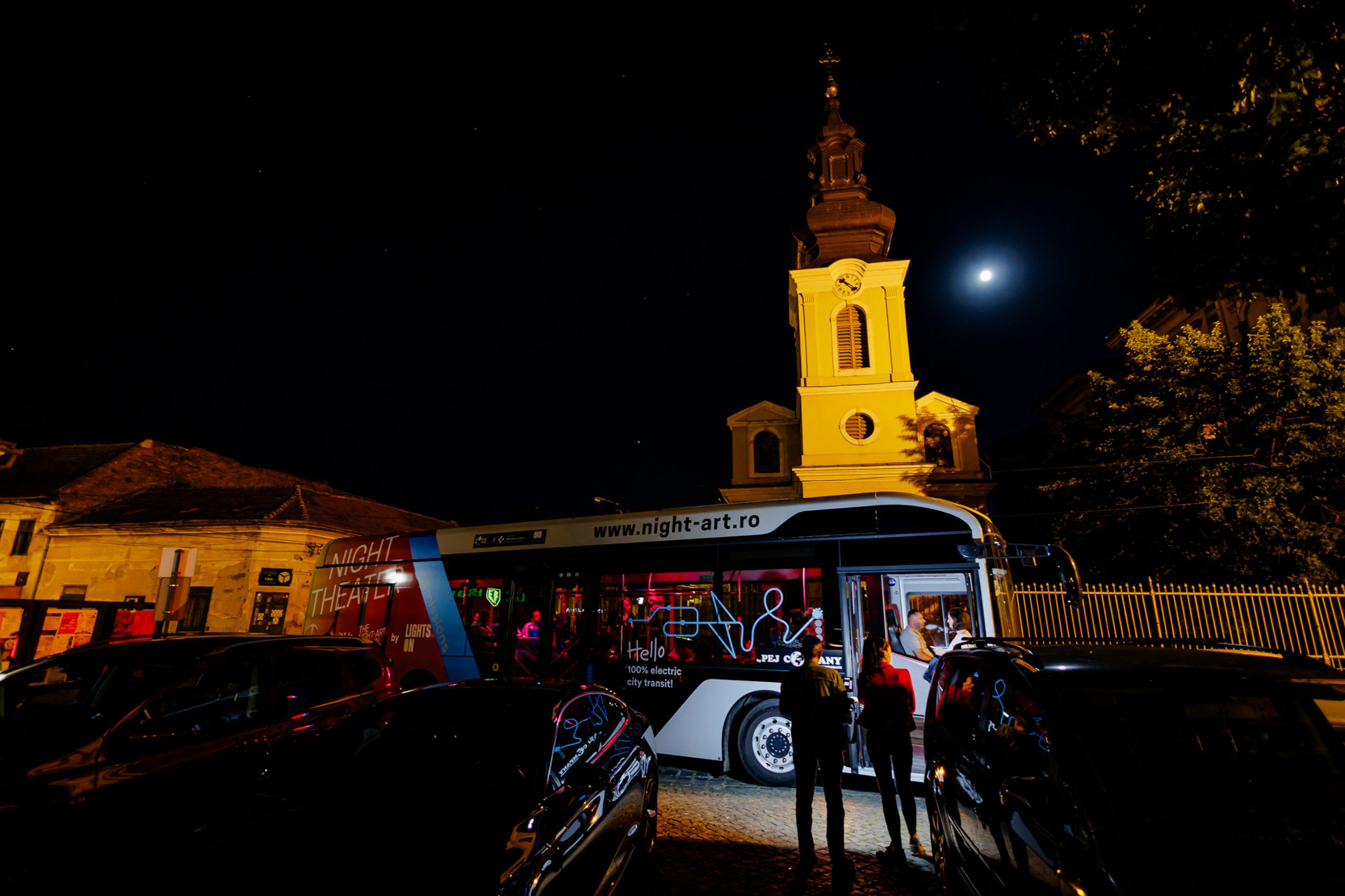 The Night Art Festival, la final. Timișorenii au primit evenimentele cu entuziasm