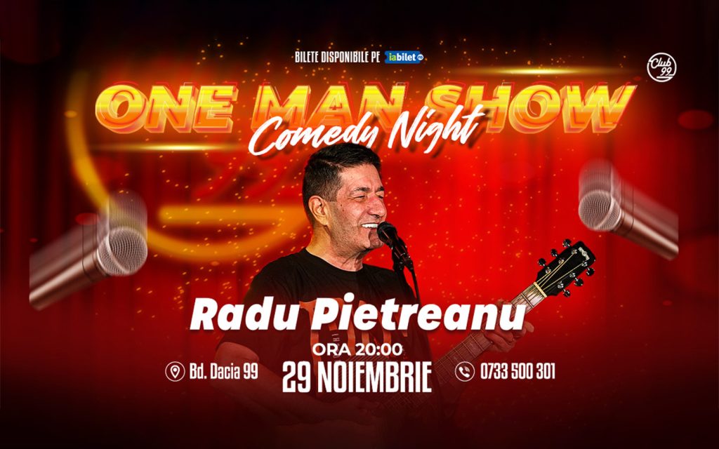 Radu Pietreanu - One Man Show | Music Comedy