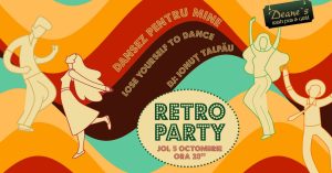 Retro Party cu Ionuț Talpău @ Deane`s Irish Pub & Grill 5 OCTOMBRIE 2023 ORA 20:00 Deane`s Irish Pub & Grill, Brașov