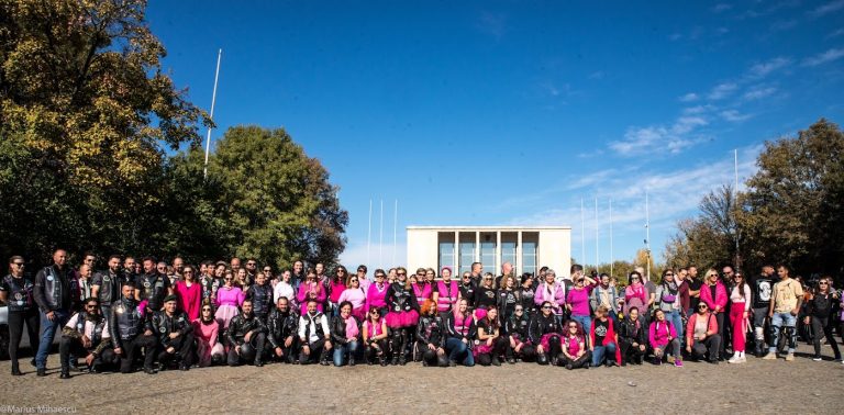Asociaţia Femeilor Motocicliste, divizia din România a Women International Motorcycle Association (WIMA), alături de Vespa Club Bucureşti, organizează sâmbătă, 14 octombrie 2023, în Capitală şi în oraşul Sibiu, parada moto Pink Ride.