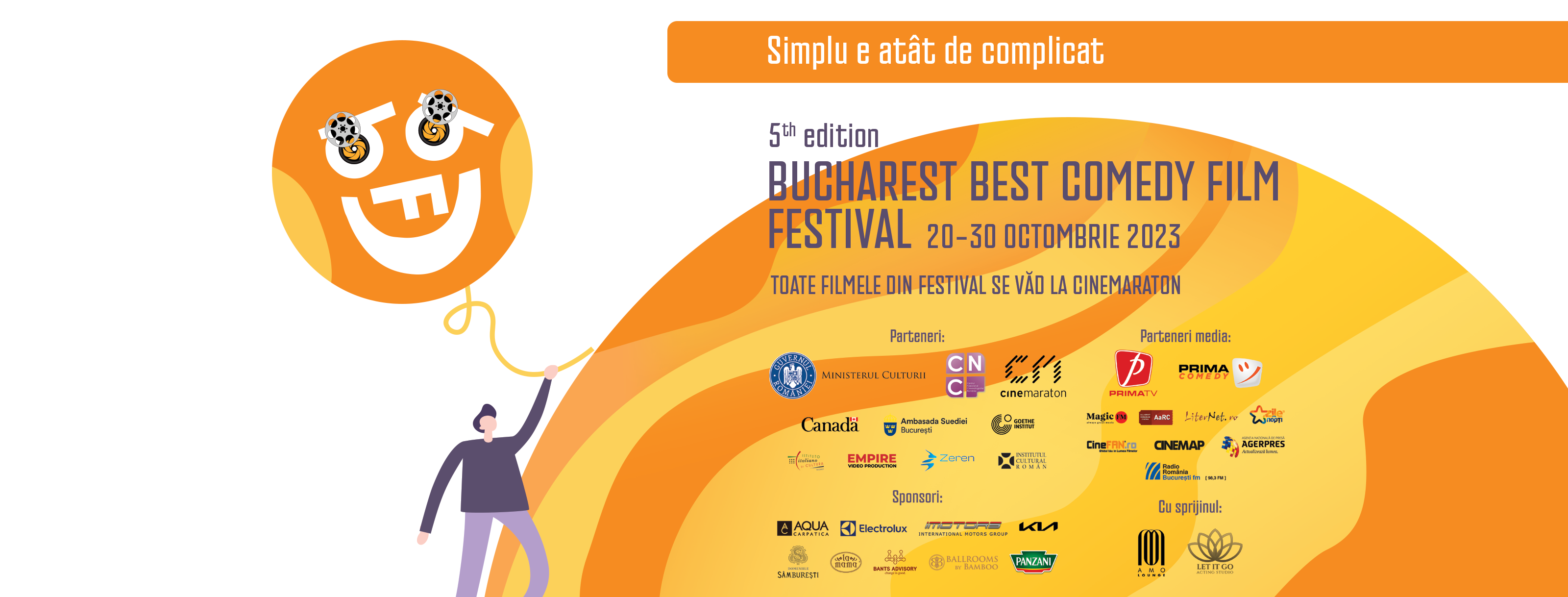 Filmele de comedie se văd la Cinemaraton și la AMO LOUNGE