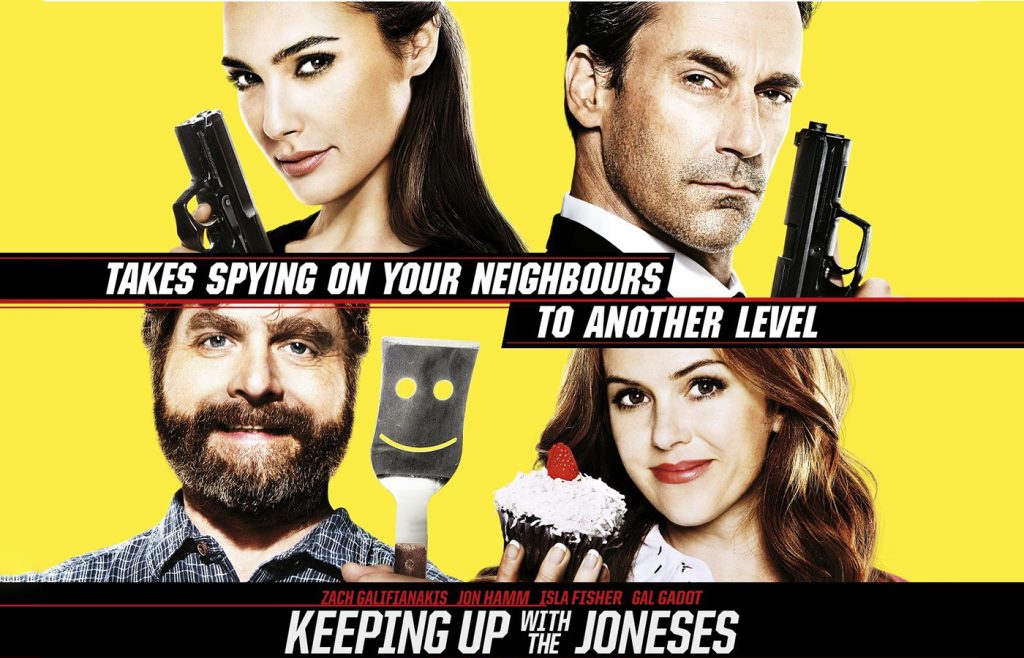 VIDEODOME | “KEEPING UP WITH THE JONESES” (2016, r: Greg Mottola)