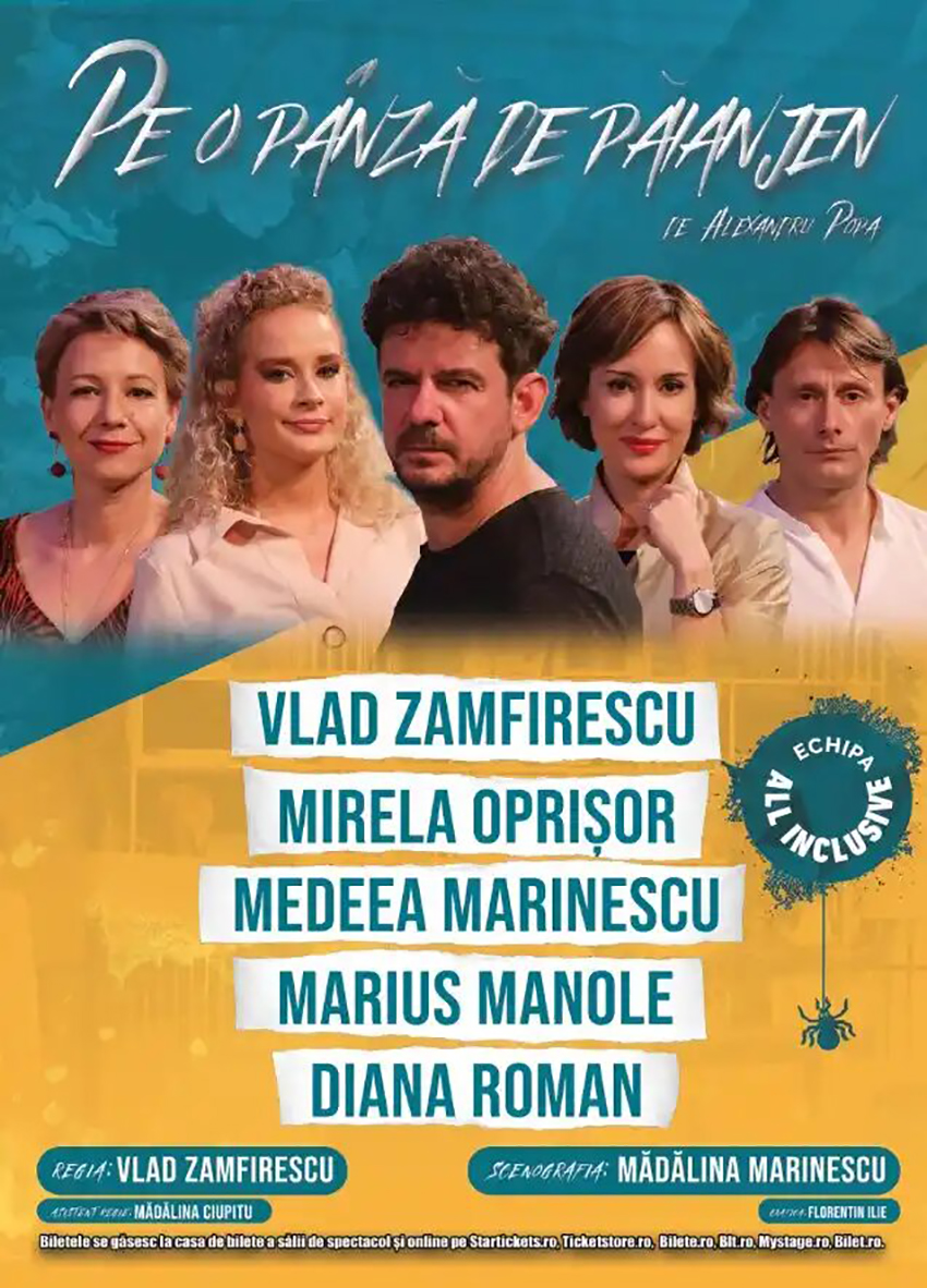 Regal teatral la Sala Rapsodia din capitală în perioada 29 noiembrie – 7 decembrie
