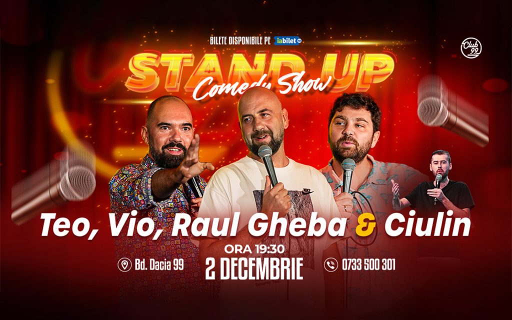 Teo, Vio, Raul Gheba - Virgil Ciulin | Stand Up Comedy