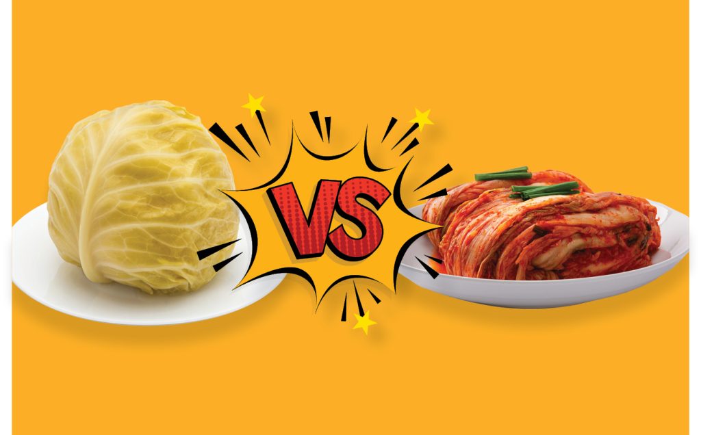 pe gustul nostru varza murata vs. kimchi