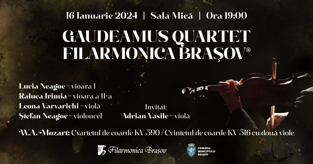Gaudeamus Quartet Filarmonica Brașov