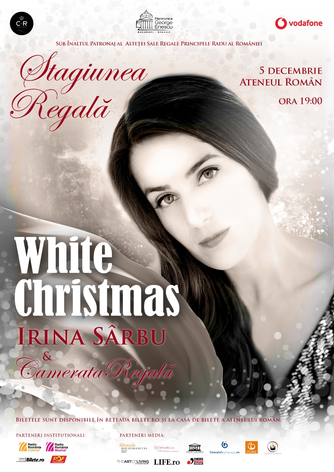 “Crăciunul alb” de la Ateneul Român devine un “Crăciun Regal“