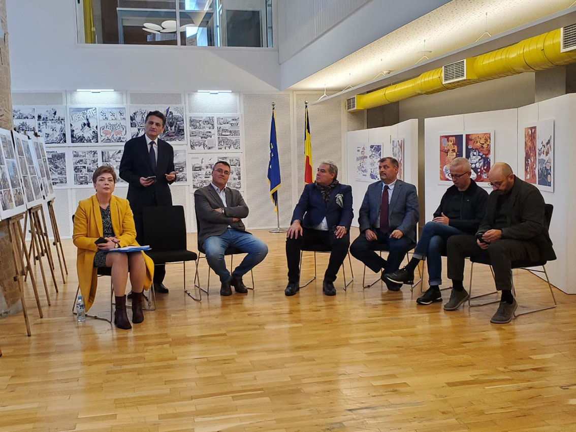 &bdquo;Istorii din `89 &icirc;n benzi desenate&rdquo;, din capitala Portugaliei &icirc;n Capitală Europeană a Culturii