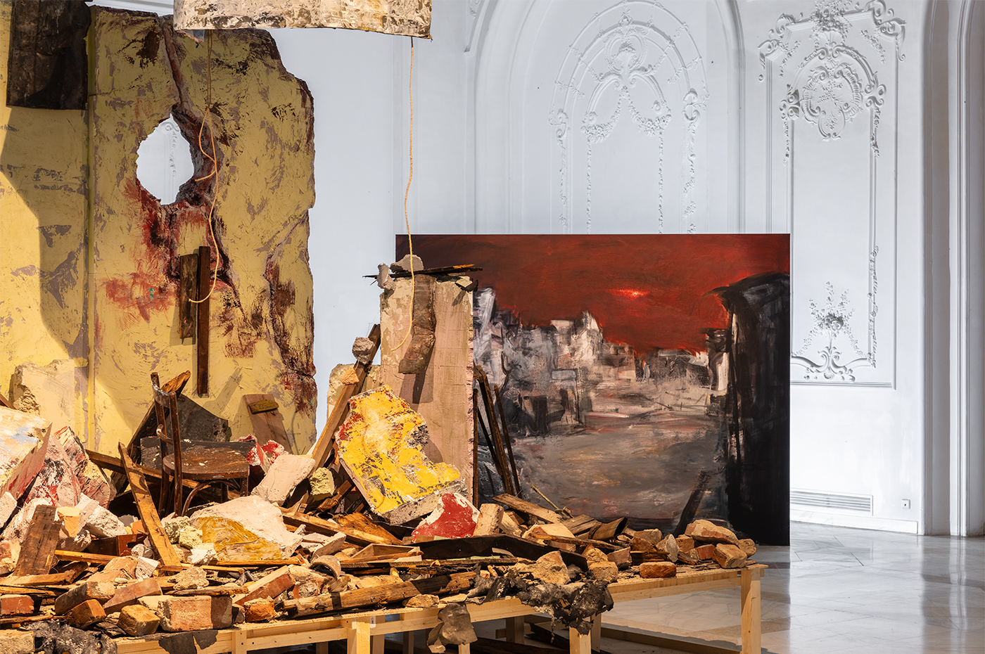 ART EXPO | MNAC - Campania aniversară 20BIS în Casa Poporului MNAC 20Bis Eugen Raportoru. Patrimoniu, MNAC Bucureşti, 02.11.2023 – 31.03.2024, vedere din expoziţie