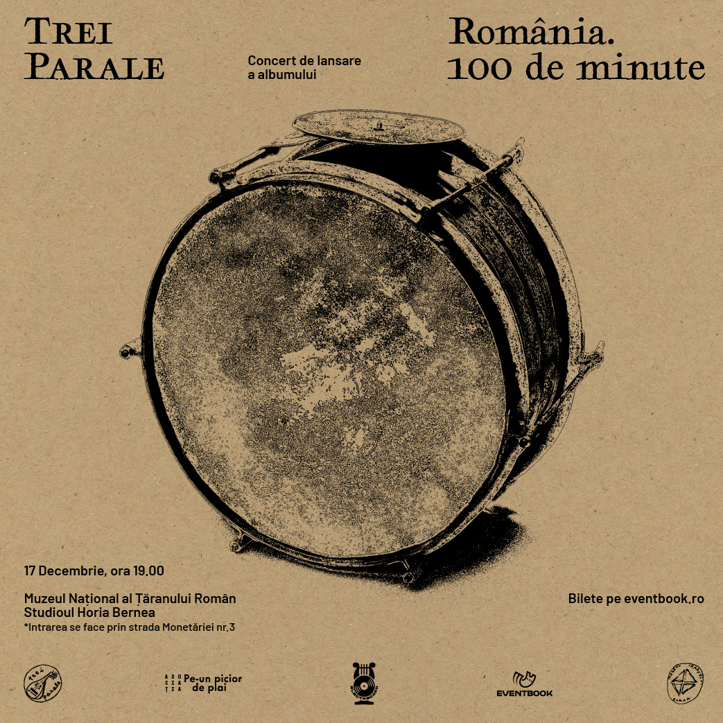 Concert de lansare a unui nou album Trei parale