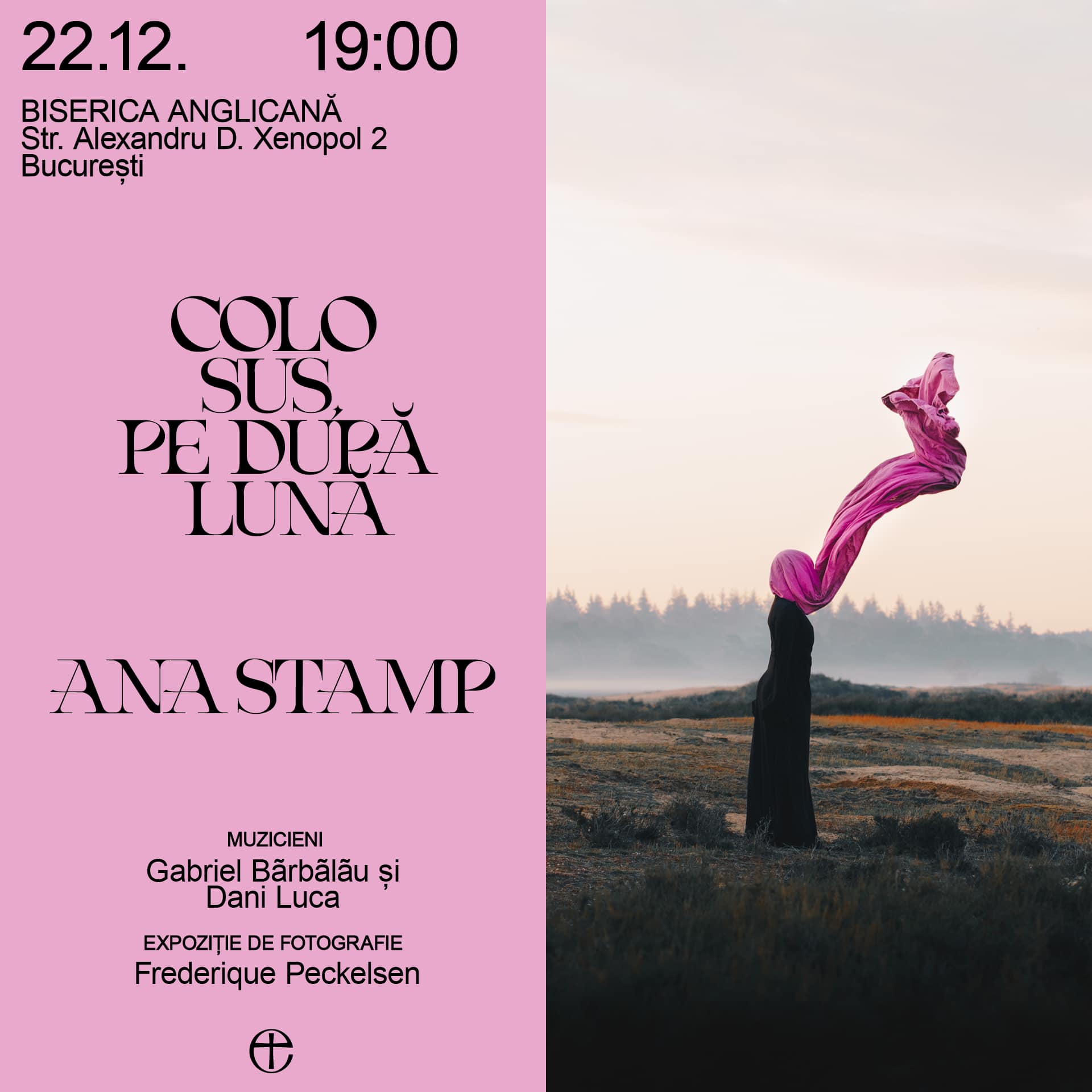 7 concerte de Crăciun: turneu Ana Stamp