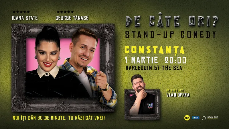 Stand-up Comedy cu George Tănase și Ioana State
