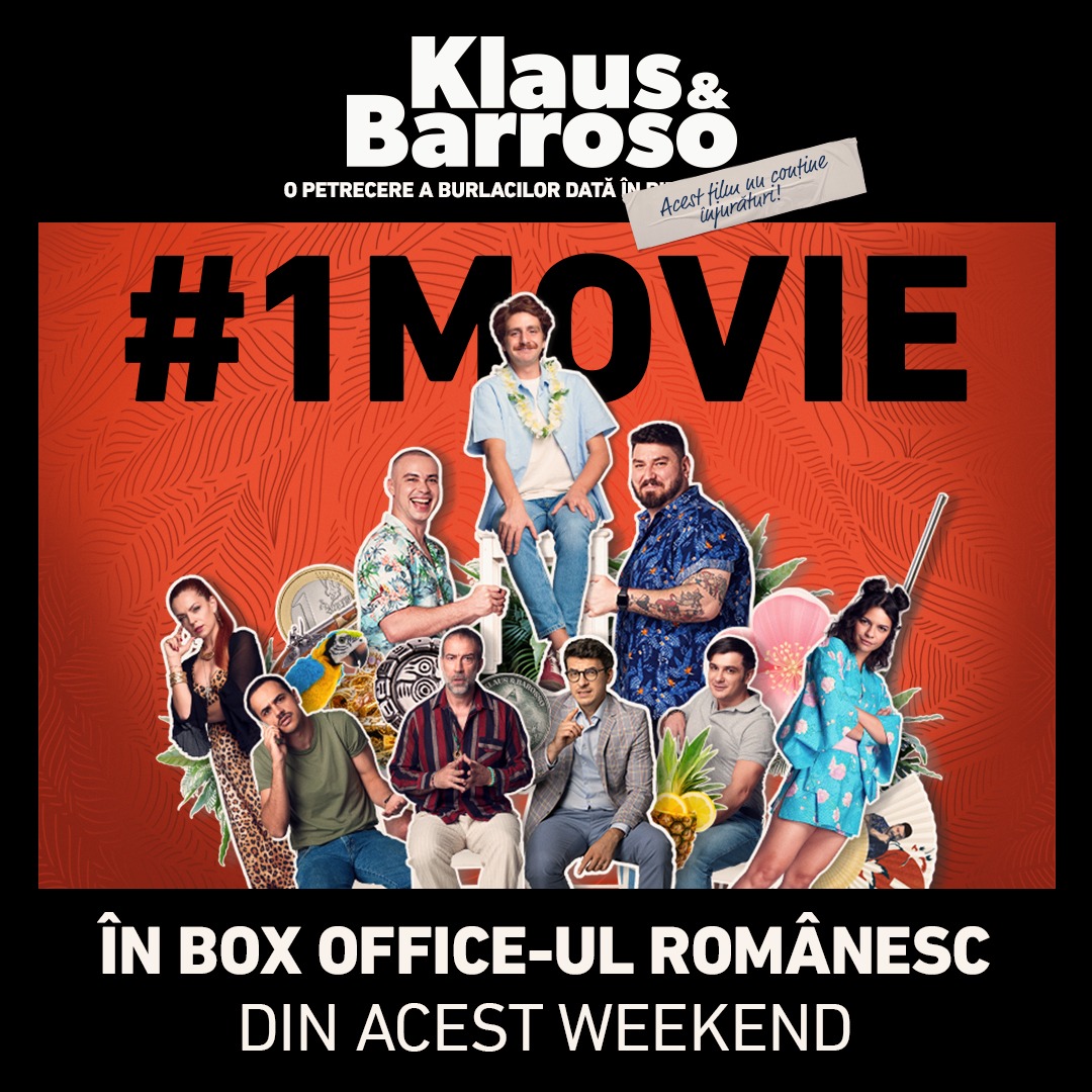 Klaus & Barroso, pe primul loc &icirc;n topul &icirc;ncasărilor din Rom&acirc;nia, după primul weekend &icirc;n cinema