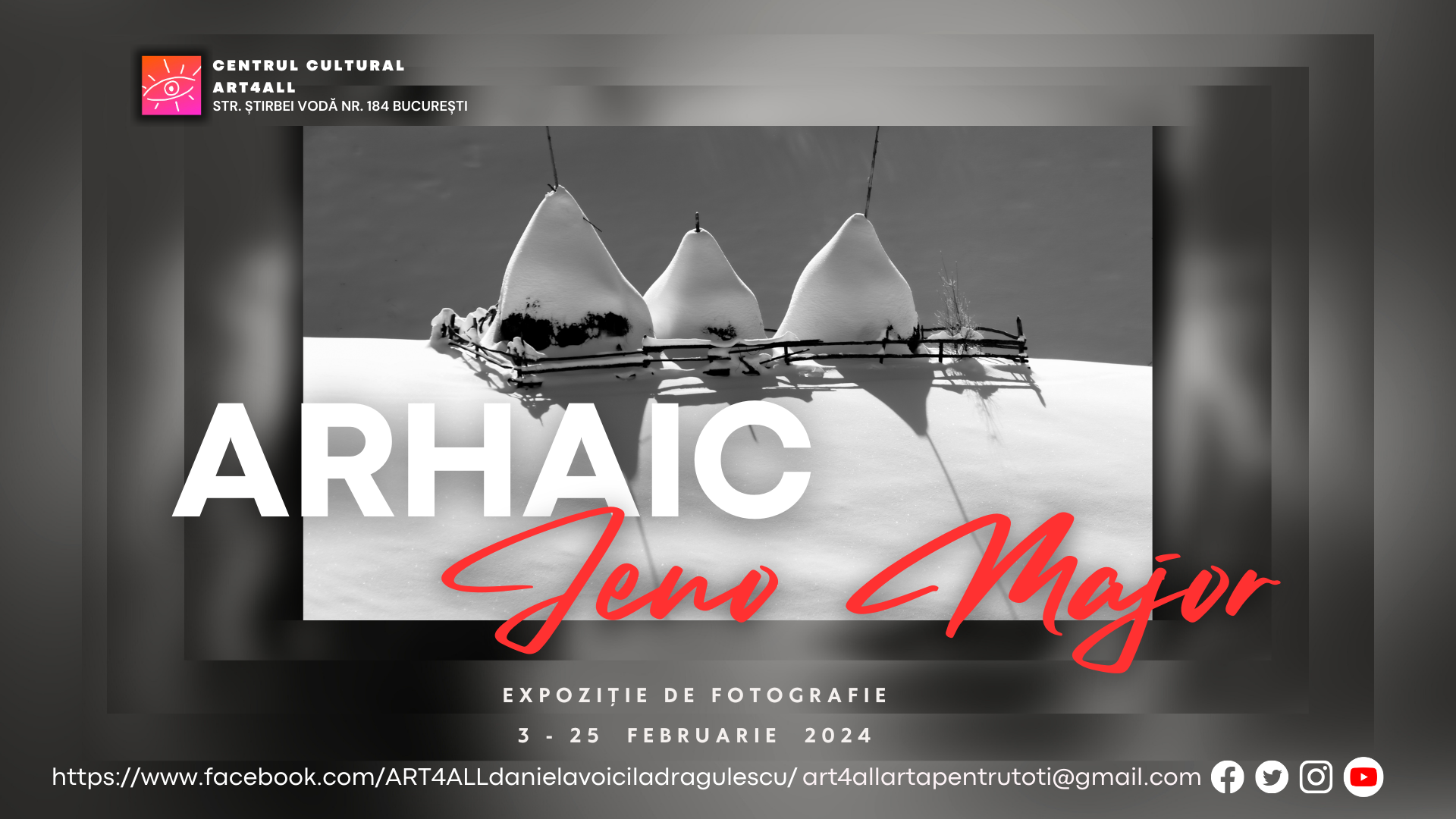 Expoziția de fotografie &rdquo;ARHAIC&rdquo; Jeno Major