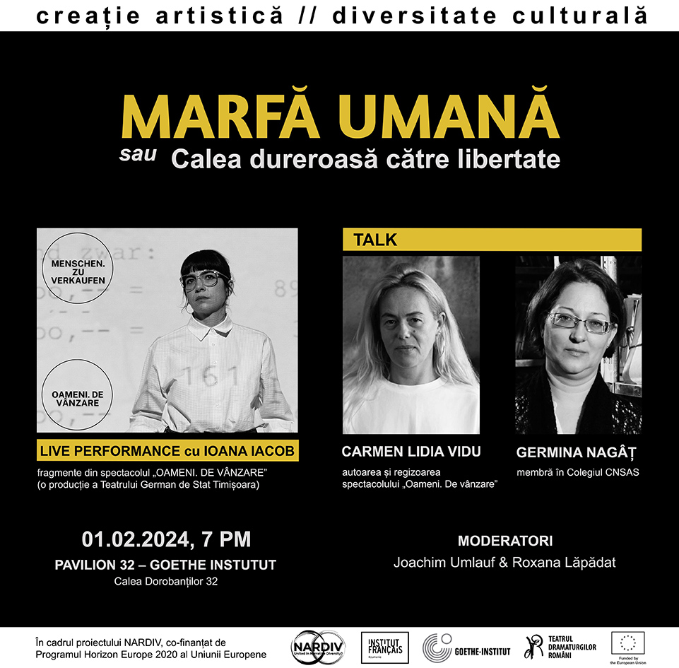 Marfă umană sau Calea dureroasă către libertate: un showcase la Goethe-Institut despre v&acirc;nzarea etnicilor germani