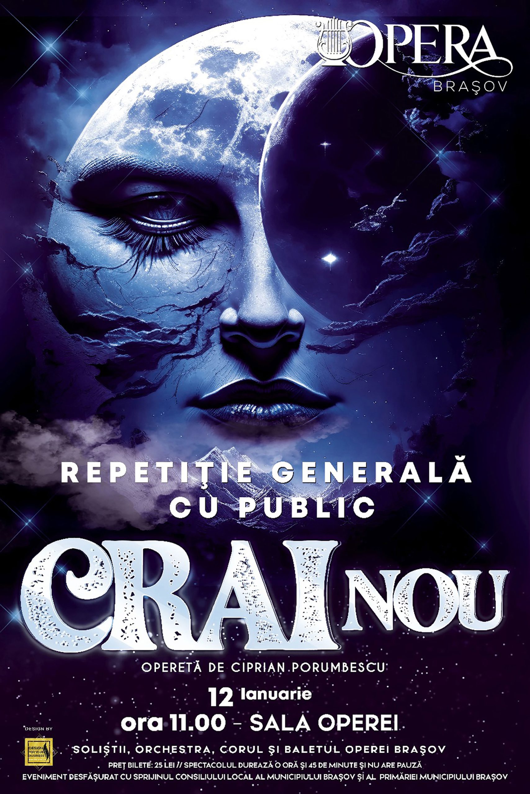 „Crai Nou”, de Ziua Culturii Naționale la Opera Brașov