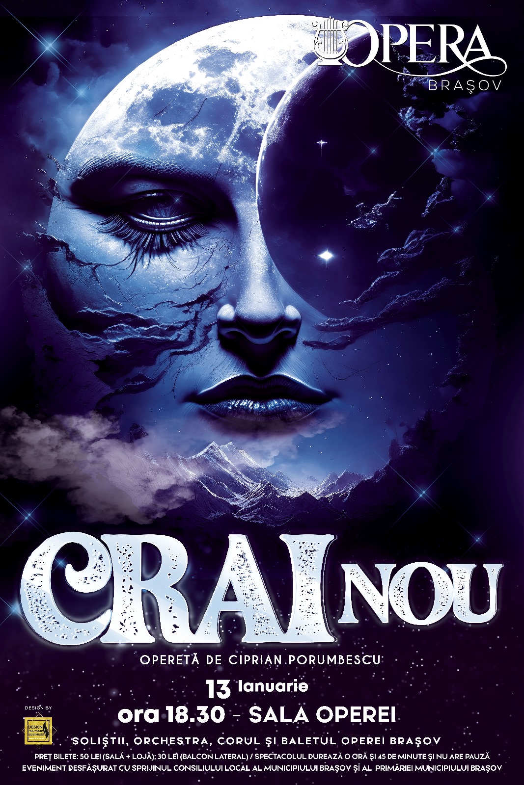 „Crai Nou”, de Ziua Culturii Naționale la Opera Brașov