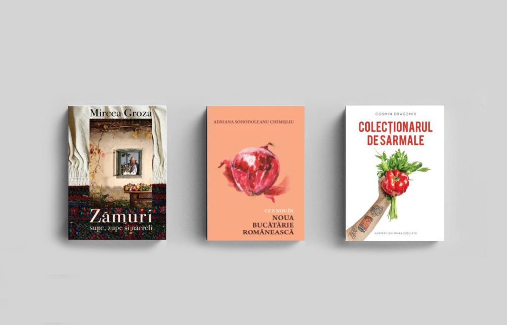 Triplă lansare de carte gastronomică