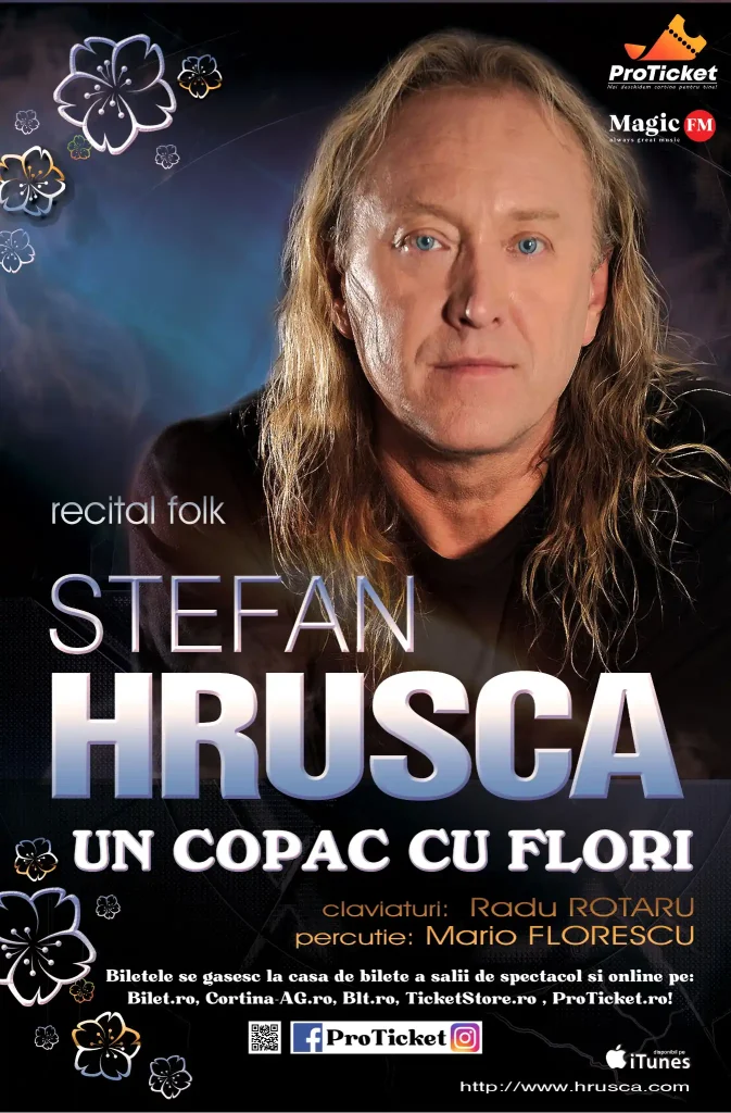 Ștefan Hrușcă revine la Brașov cu un concert folk