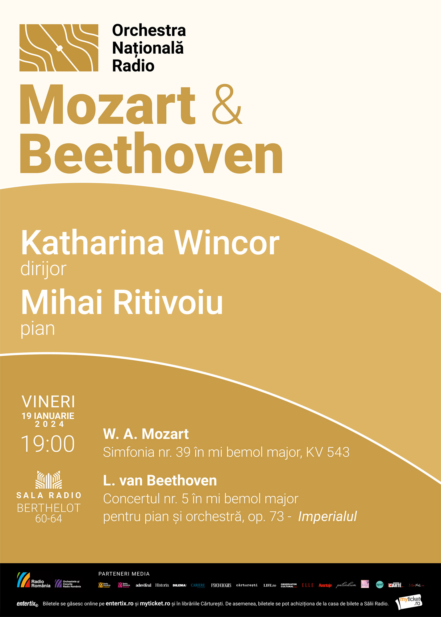 &bdquo;IMPERIALUL&rdquo; lui Beethoven la Sala Radio