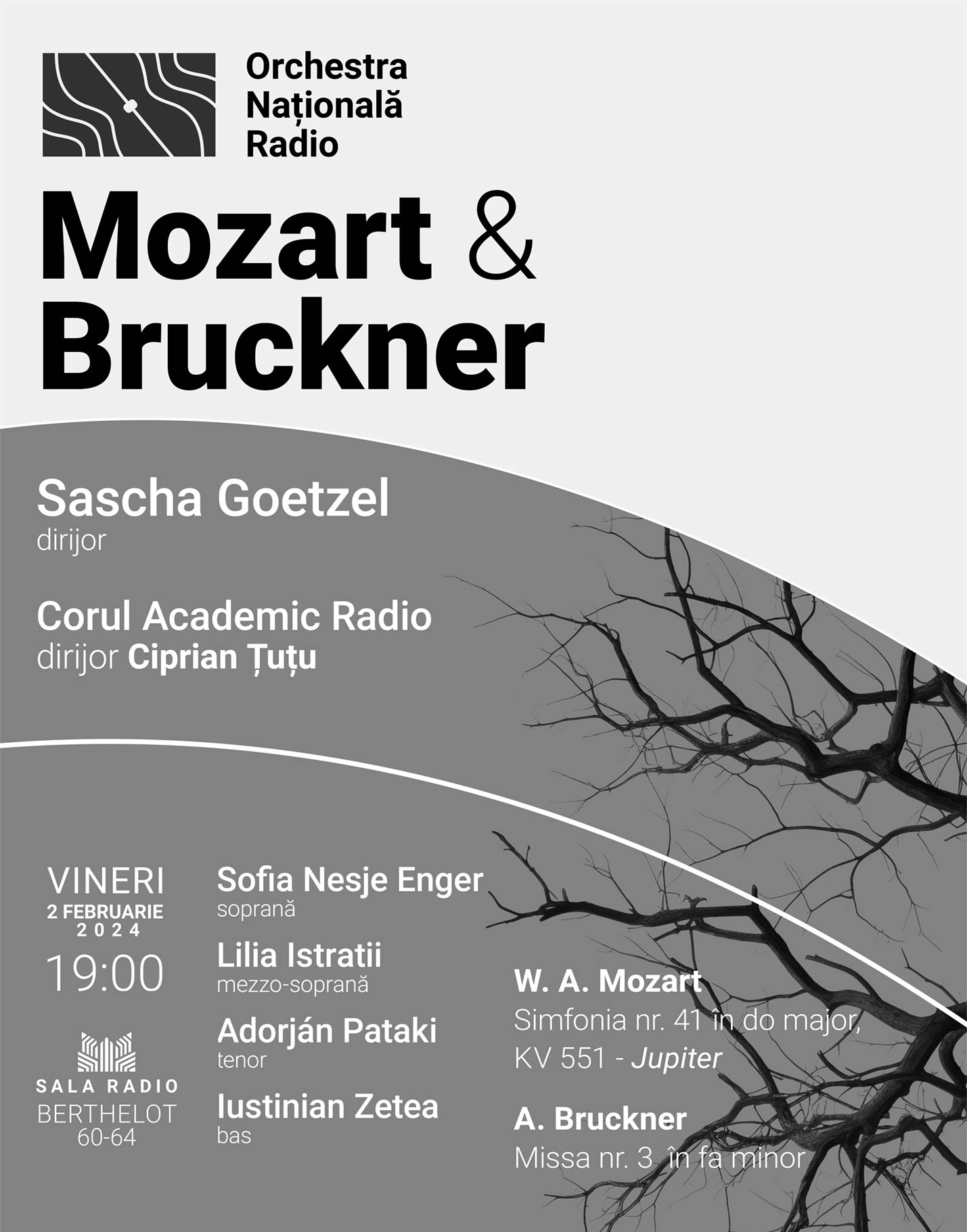 Călătorie &icirc;n Viena Imperială: Bicentenarul Bruckner la Sala Radio