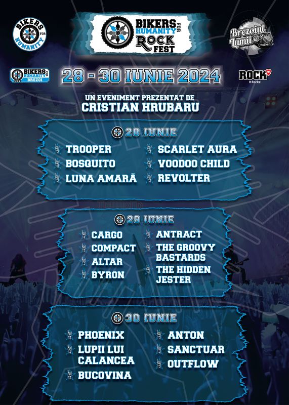 bikers for humanity 2024 lineup