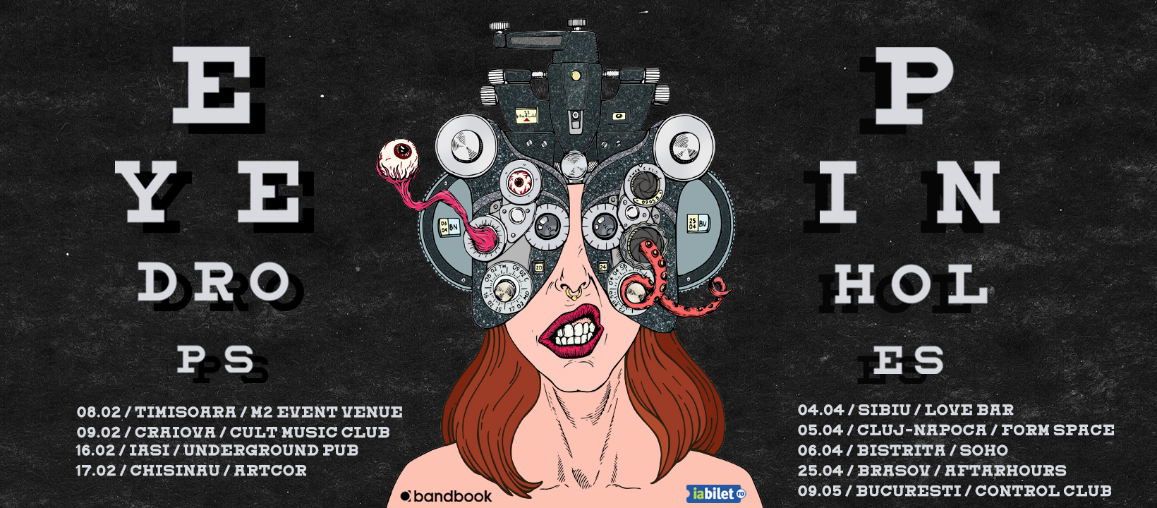 Trupele Eyedrops și Pinholes pleacă &icirc;mpreună &icirc;n turneu