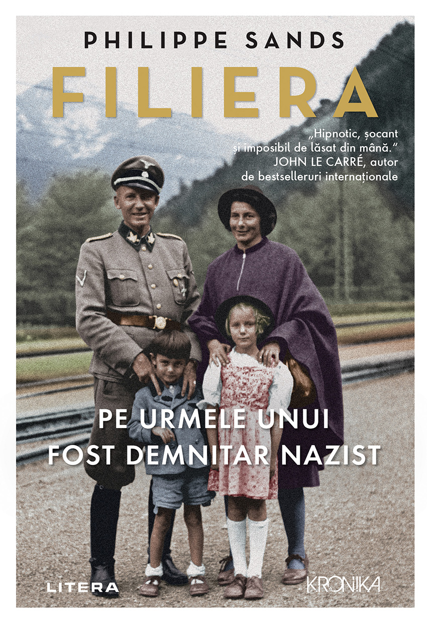 Noutate editorială Litera: ,,Filiera. Pe urmele unui fost demnitar nazist&rdquo; de Philippe Sands
