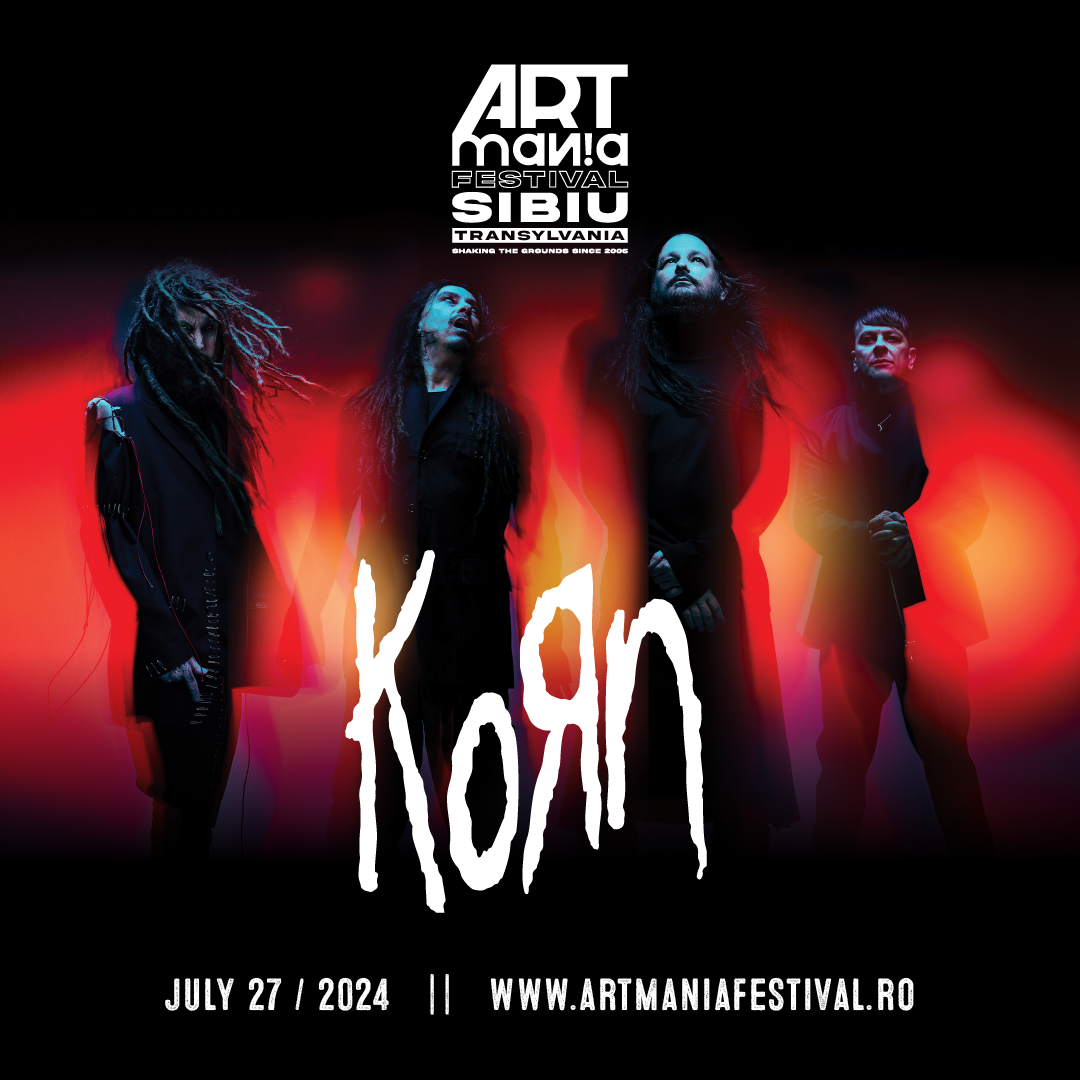 Korn, legendara formație americană, intră &icirc;n line-up-ul ARTmania Festival 2024