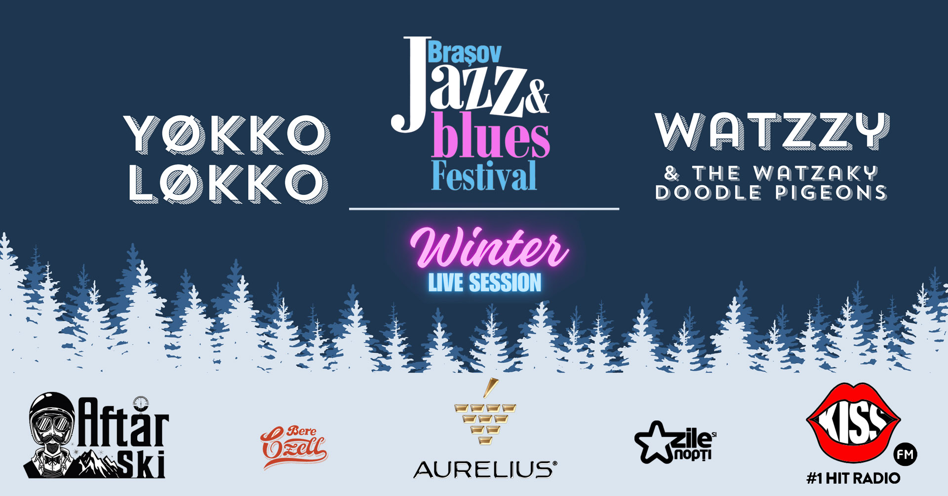 Watzzy & The Watzaky Doodle Pigeons @ Brasov Jazz & Blues Festival – Winter Live Session
