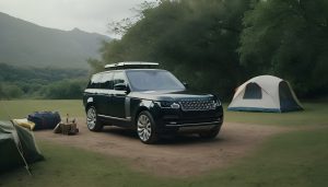 Camping cum trebuie cu Range Rover