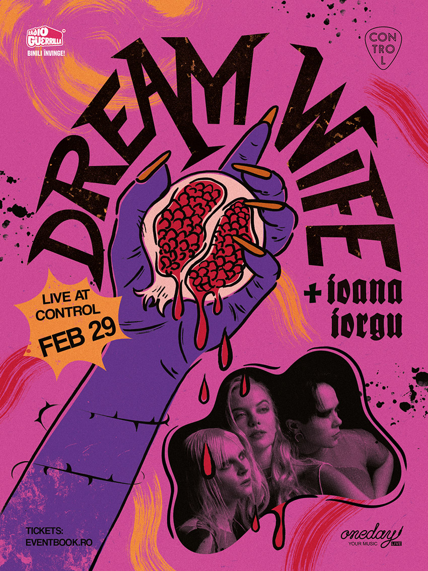 Dream Wife (UK) și Ioana Iorgu (NL) &ndash; live, &icirc;n premieră la București