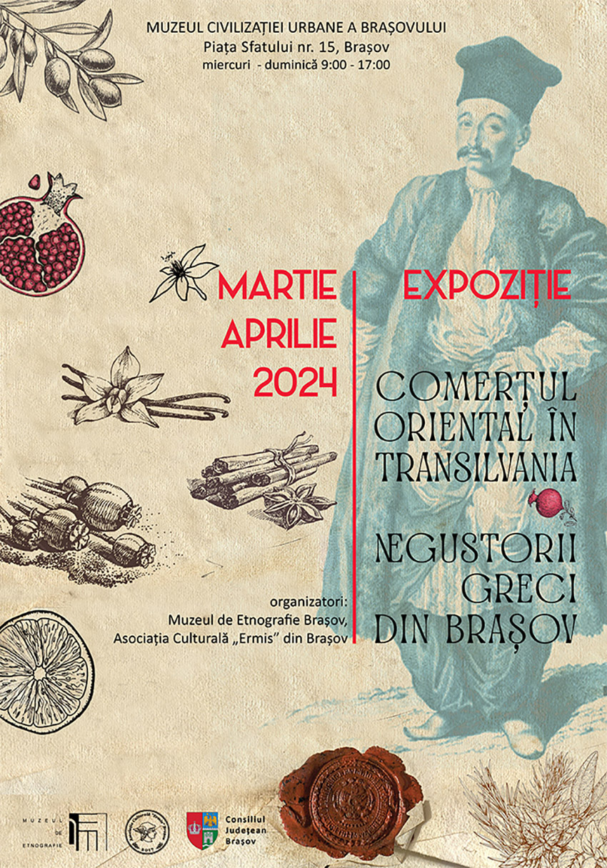Expoziția Comerțul oriental &icirc;n Transilvania &ndash; Negustorii &bdquo;greci&rdquo; din Brașov