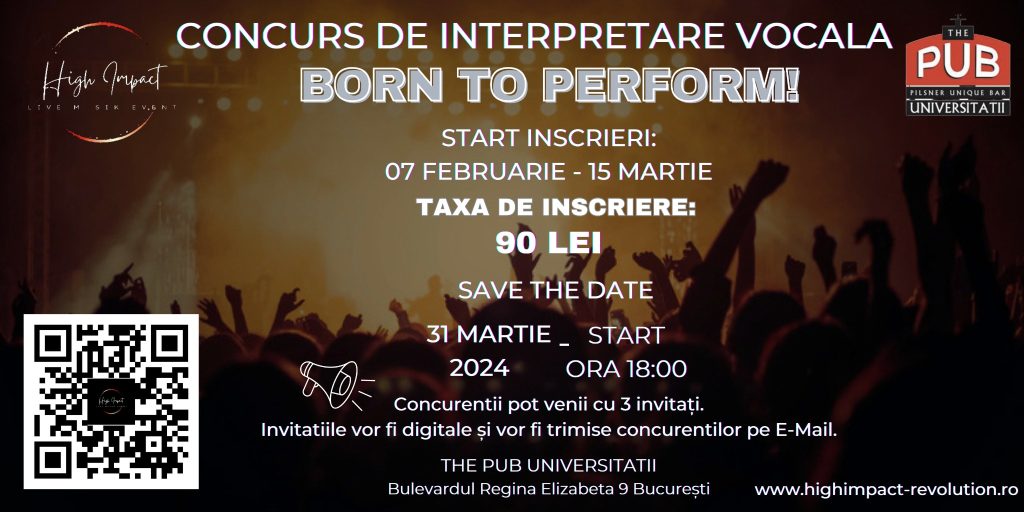 Born to perform!