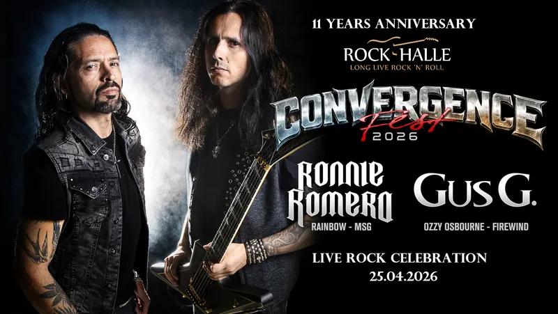 Ronnie Romero & Gus G @ Rock Halle