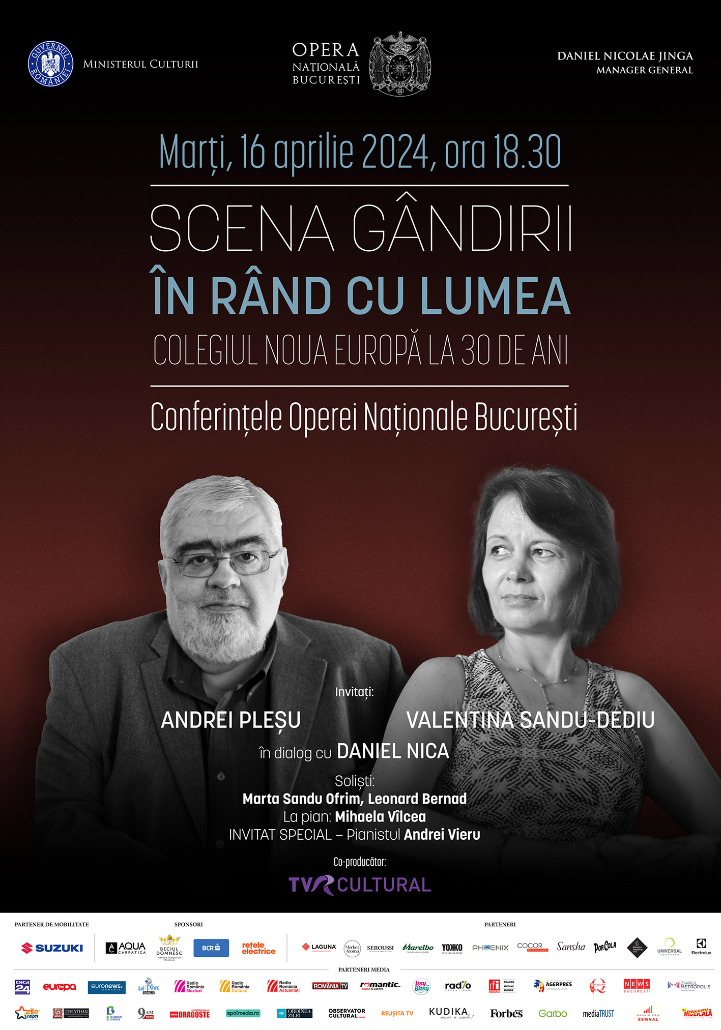 Conferințele Operei, Bal Mascat, Callas-Pellea și Coppelia în aprilie pe scena ONB