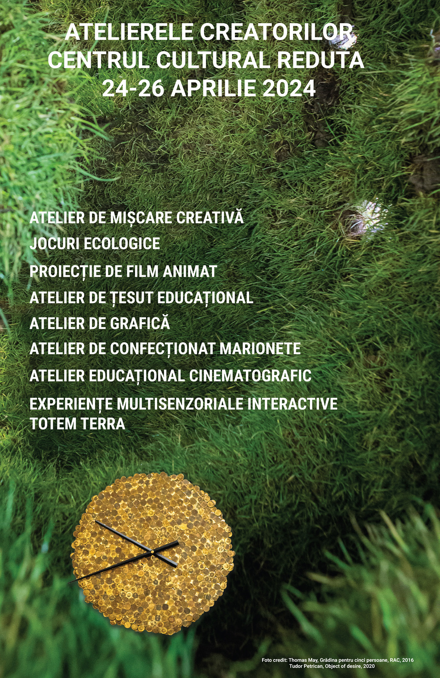 Atelierele Creatorilor &icirc;n Săptăm&acirc;na verde la Centrul Cultural Reduta