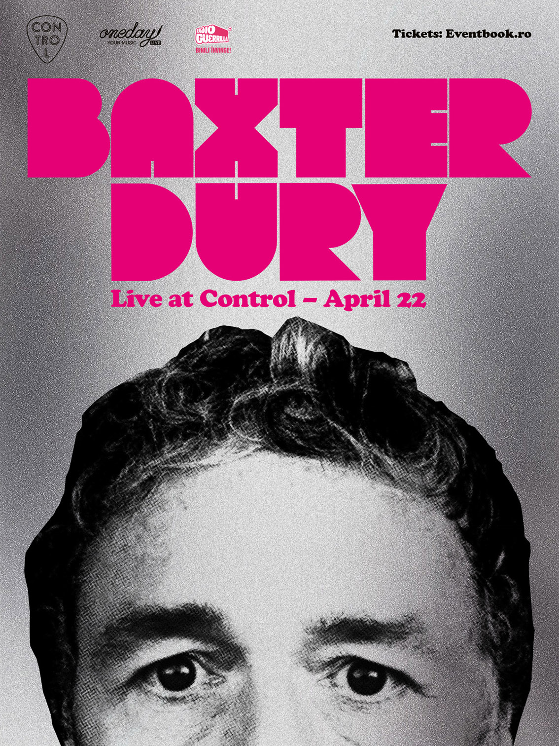 Baxter Dury în concert la București – 22 aprilie, Control Club